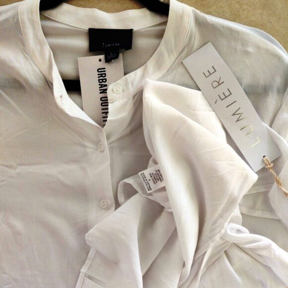 Spanx Faux Leather Leggings, Animal Print, White, Red Tops, 4 Piece, Sz Large - Picture 9 of 16